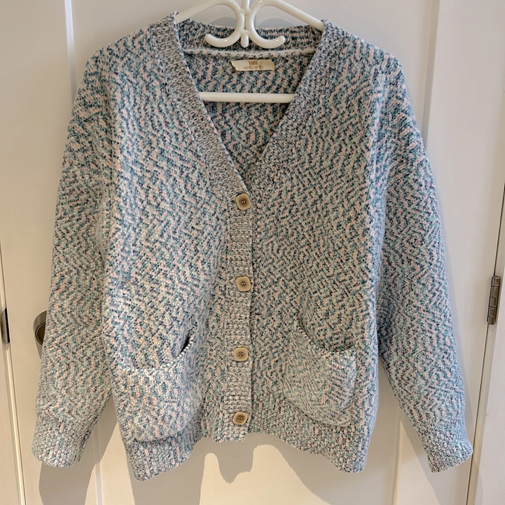 26. Wei Wei super soft colorful cardigan